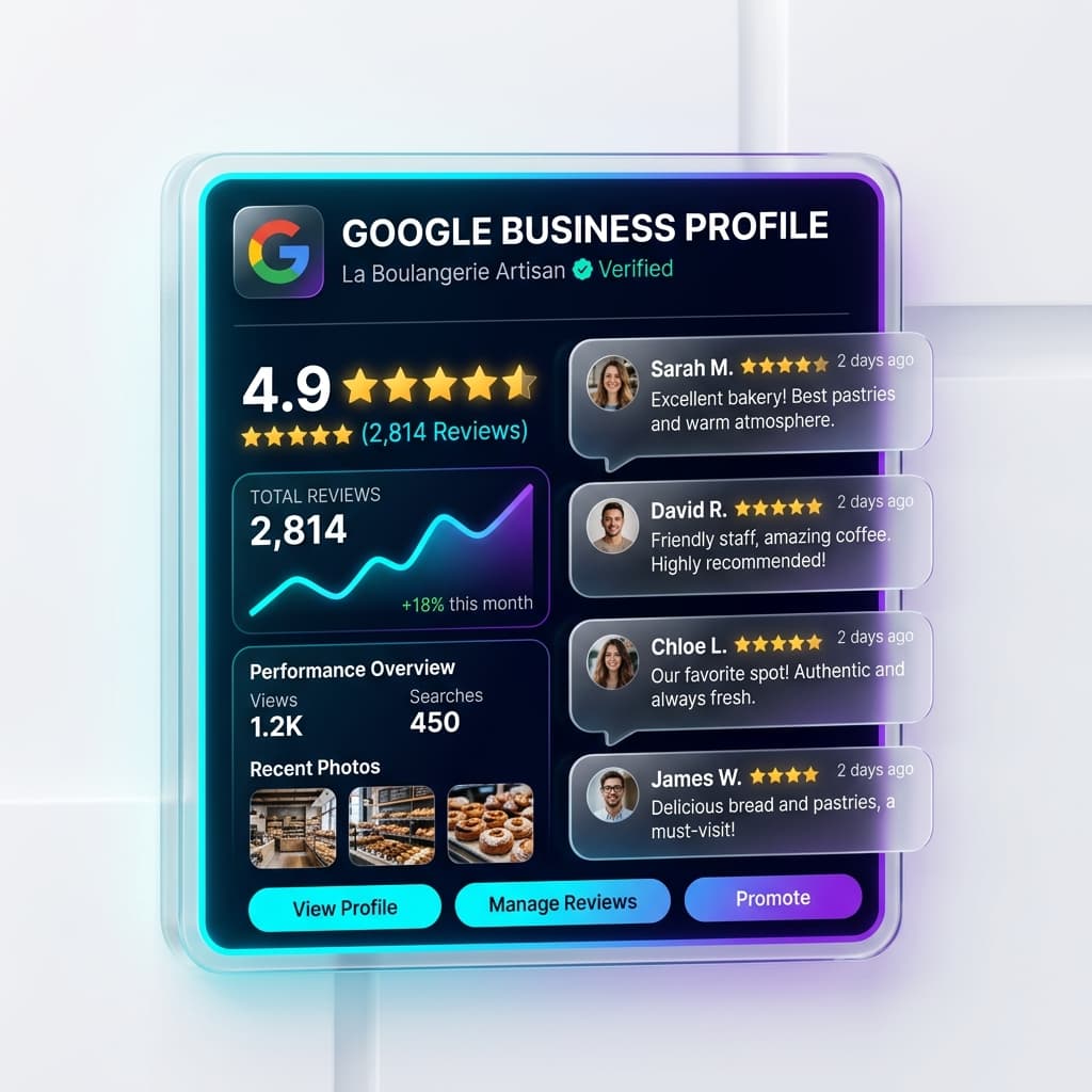Google Reviews & Reputation Management Dashboard