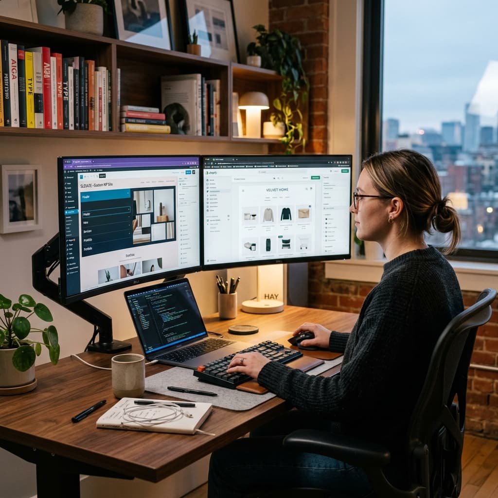 Shopify, WordPress & Webflow
